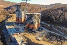 Фотоотчёт по строительству ЖК «Лидер» Октябрь 2021