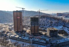 Фотоотчёт по строительству ЖК «Лидер» Январь 2022