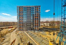 Фотоотчет по строительству ЖК «Новый» март 2025