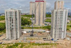 Фотоотчет по строительству ЖК "Лето" Август 2022