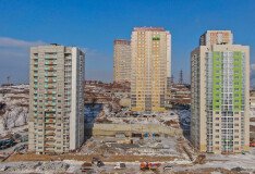 Фотоотчет по строительству ЖК «Лето» Декабрь 2022