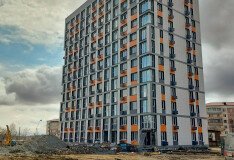Фотоотчёт о ходе строительства ЖК «Новый» апрель 2025