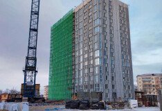 Фотоотчет по строительству ЖК «Новый» январь 2025